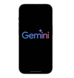 Google Gemini may make an appearance on iOS soon. (Image source: Apple and Google, w/ edits)