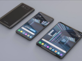 An LG rollable phone render. (Source: LetsGoDigital)