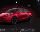 Model Y with AMD chip gets Cybertruck visualizations (image: Tesla)