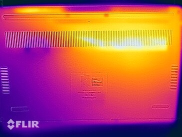 Surface temperatures - Stress test (bottom)