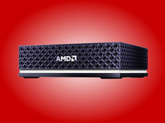 AMD's new mini-PC features the same design as its predecessor.