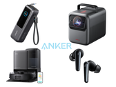 Multiple Anker products, like the 25K/165W power bank, soundcore Liberty 5 earbuds, and the Nebula X1 projector (all pictured) will be discounted. (Image source: Anker - edited)