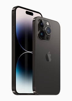 iPhone 14 Pro and iPhone 14 Pro Max - Space Black. (Image Source: Apple)