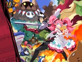 Official key art for Disgaea Mayhem featuring mercenary N.A.