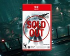Final Fantasy 7 Remake Switch 2 retail box with sold out sign (Image source: Amazon, Square Enix with edits)