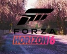 Banner for Forza Horizon 6 showing Japanese roadway