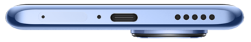Bottom: NanoSIM slot, microphone, USB-C, speaker
