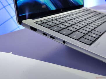 HP EliteBook X G1a: Ports on the left (image source: Benjamin Herzig)