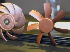 Two fans (image source: GamersNexus YouTube channel)