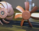 Two fans (image source: GamersNexus YouTube channel)