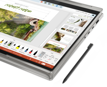 integrated digitizer pen of the Lenovo convertible