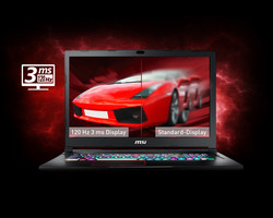 Fast 120 Hz technology for a quick gaming experience free of streaks.