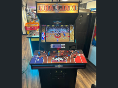 A Midway NBA Jam arcade cabinet pictured (image source: r/nostalgia)