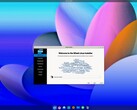 Arch-based SDesk Linux desktop (Image source: DistroWatch)