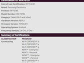 Samsung SM-T378 details on WiFi Alliance, possibly a Tab S3 variant