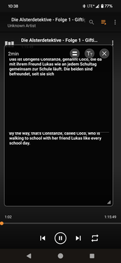VLC-Player: The Alster Detectives are well translated