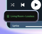 Spotify will add a labeling system in the Now Playing view (pictured) and Connect Picker. (Image source: u/ThisisSpotify on r/truespotify subreddit)