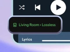 Spotify will add a labeling system in the Now Playing view (pictured) and Connect Picker. (Image source: u/ThisisSpotify on r/truespotify subreddit)