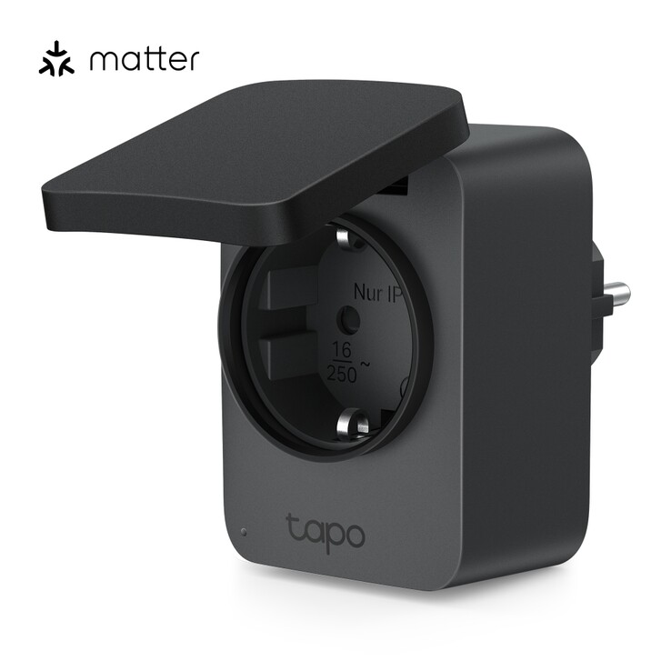 The TP-Link Tapo P410M Smart Wi-Fi Outdoor Plug. (Image source: Tapo)