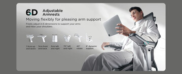 HBADA E3 Ergonomic Office Chair