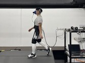 The robot takes information from the breathing patterns of the subject and infers the optimal way to enhance hip motion. (Source: Park et al)