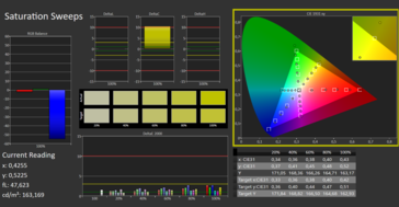 CalMAN saturation calibrated