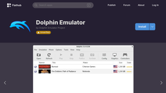 Dolphin emulator community build (Image Source: Flathub)