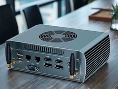 The FU03 is a new mini PC with dual Ethernet and many display outputs (Image source: Kingnovy)