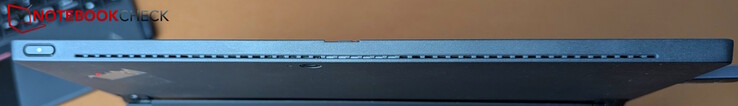 Top: Power button