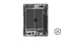 An iPad Air X-ray. (Source: Creative Electron via iFixit)