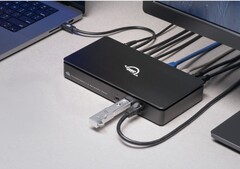 The OWC Thunderbolt 5 Networking Dock is well-equipped with plenty of ports. (Image source: OWC)
