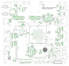 The QuartzPro64 will rely on the Rockchip RK3588. (Image source: PINE64)