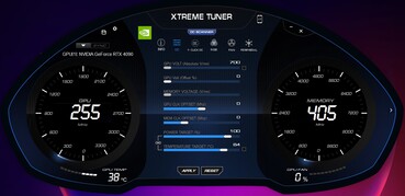Xtreme Tuner (main menu)