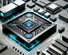 Nameless AI chip concept render (Source: DALL·E 3-generated image)