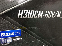 The H310 chipset can support the upcoming Intel 9th gen CPUs as well. (Source: Videocardz)
