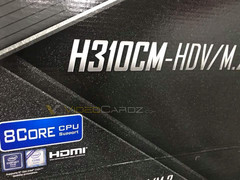 The H310 chipset can support the upcoming Intel 9th gen CPUs as well. (Source: Videocardz)
