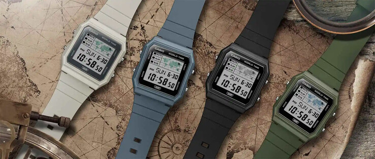 All four colors of the Casio LF-30W series watch (pictured). (Image source: Casio)