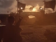 A screengrab from the Fallout: New California trailer