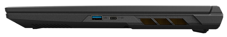 Right: USB 3.2 Gen 2 Type-A, USB 3.2 Gen 2 Type-C with Power Delivery