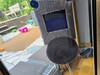 The Hutt 10 moves autonomously using a track and a rotating disc