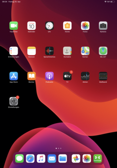 Software Apple iPad Pro 11 2020