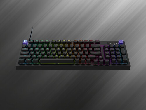 Logitech G316 X gaming keyboard shown in black