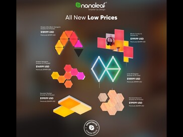 Nanoleaf SmarterLife price cuts (Image source: Nanoleaf)