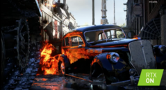 Nvidia's RTX technology utilizes ray tracing to bring realistic reflections, lights, and shadows to video games, but it is extremely intensive on compatible GPUs. (Source: PCMag)