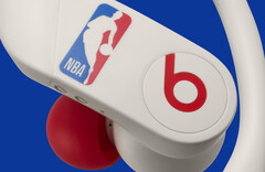 The NBA75 Ivory edition is functionally the same as the regular PowerBeats Pro. (Image source: Apple)