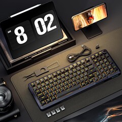The Redragon K688 Pro mechanical keyboard is discounted on Amazon