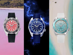 From left to right (pictured), the Seiko Prospex SPB541, SPB543, and SPB539. (Image source: Seiko - edited)