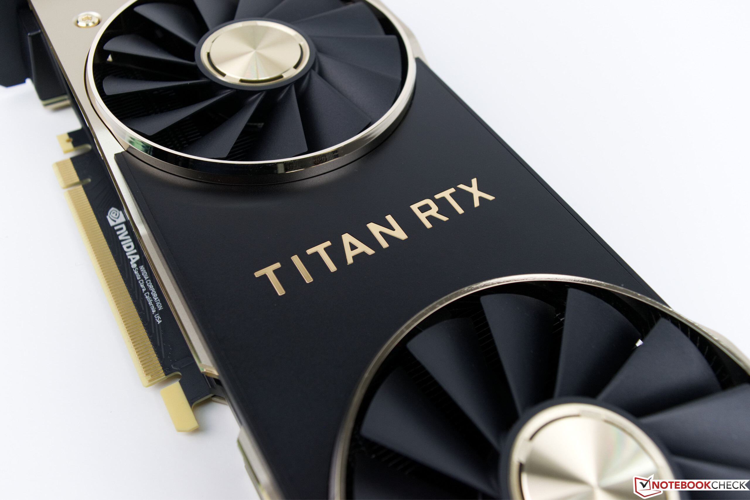 NVIDIA TITAN RTX Desktop GPU Review - NotebookCheck.net Reviews