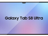The Galaxy Tab S8 Ultra is expected to arrive alongside two other Tab S8 series tablets. (Image source: @UniverseIce - edited)