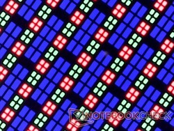 Crisp OLED subpixel array